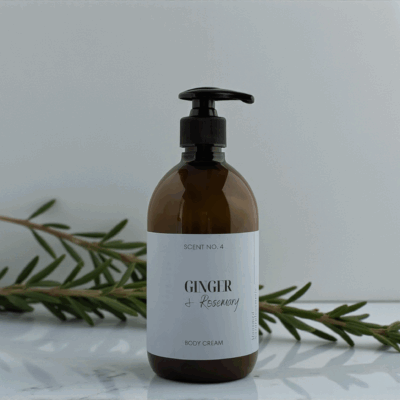 GINGER - Rosemary - Body Cream